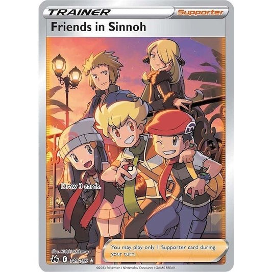 Image for Friends in Sinnoh (Full Art) (149/159) (CRZ) - Pokemon
