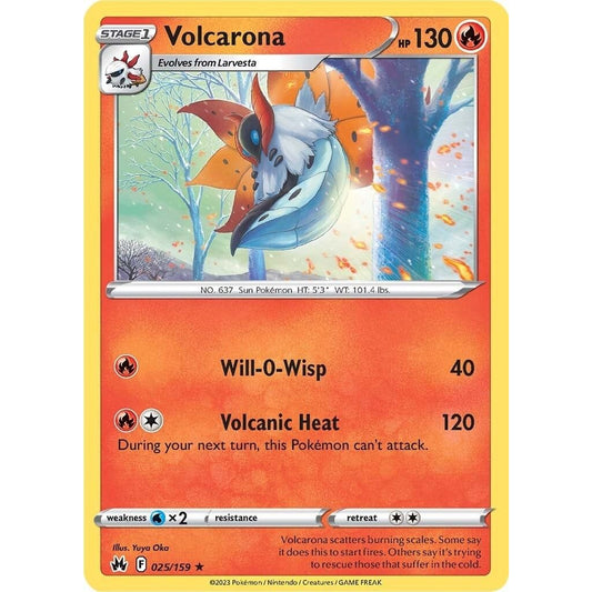 Image for Volcarona (025/159) (CRZ) - Pokemon