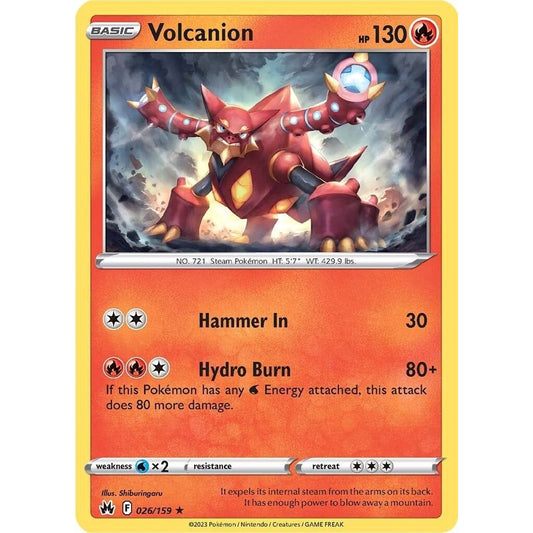 Image for Volcanion (026/159) (CRZ) - Pokemon