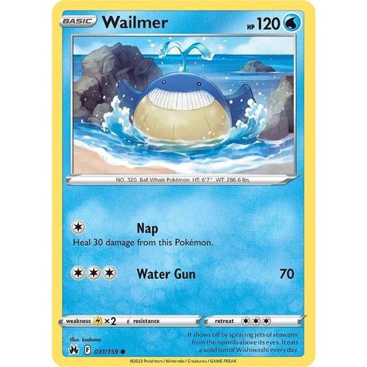 Image for Wailmer (031/159) (CRZ) - Pokemon