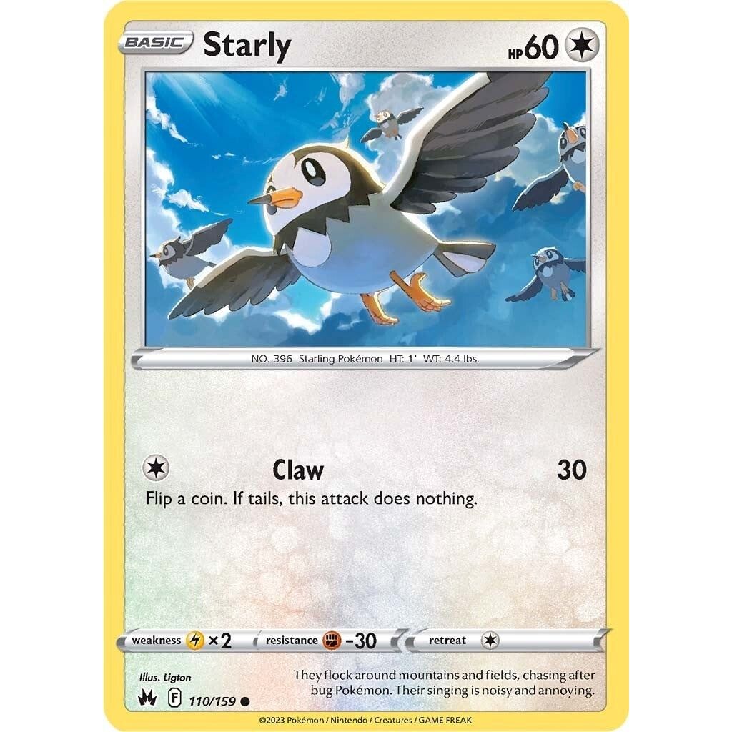 Image for Starly (110/159) (CRZ) - Pokemon