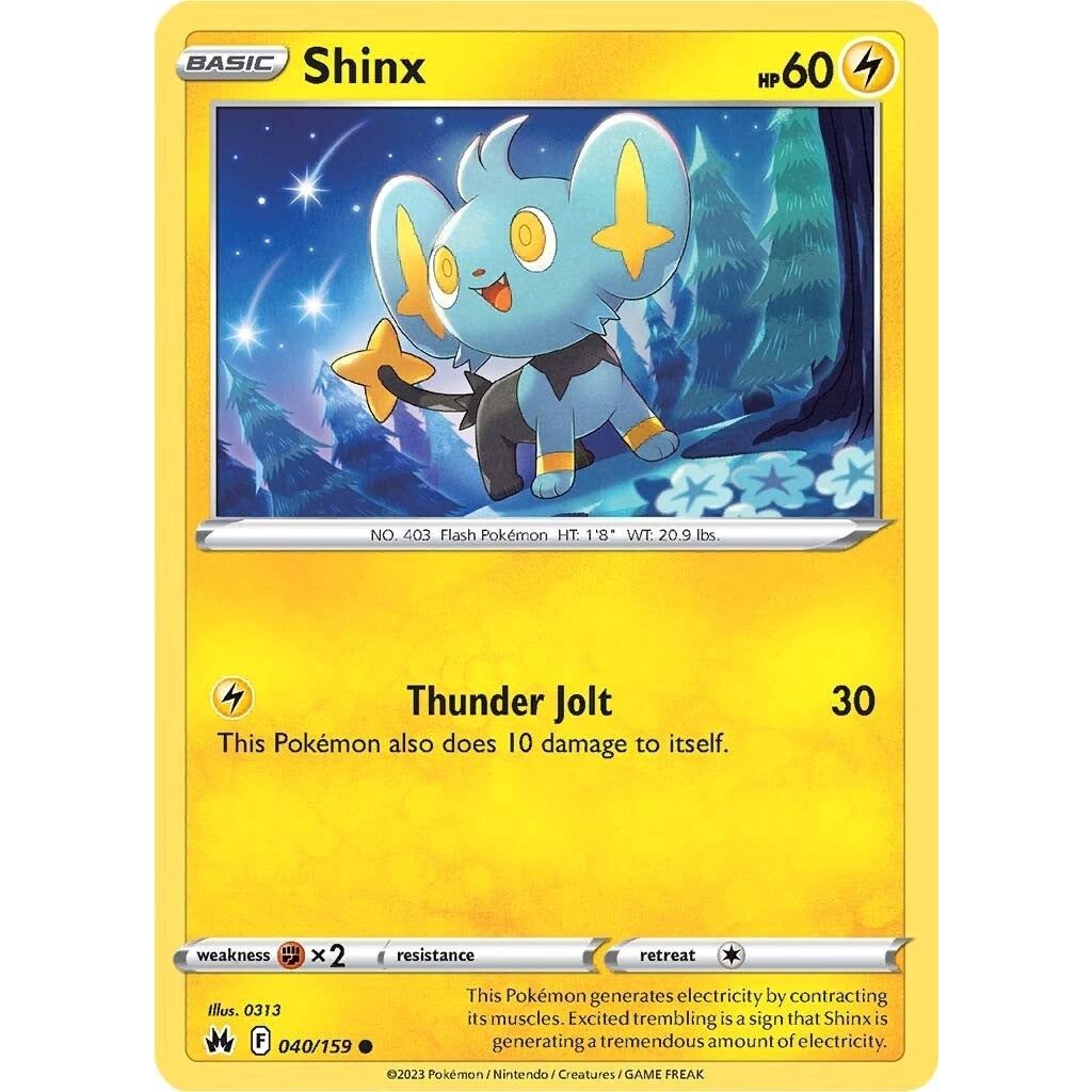 Image for Shinx (40) (040/159) (CRZ) - Pokemon