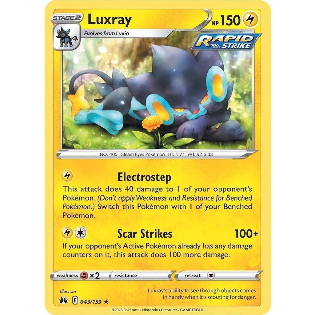 Image for Luxray (43) (043/159) (CRZ) - Pokemon