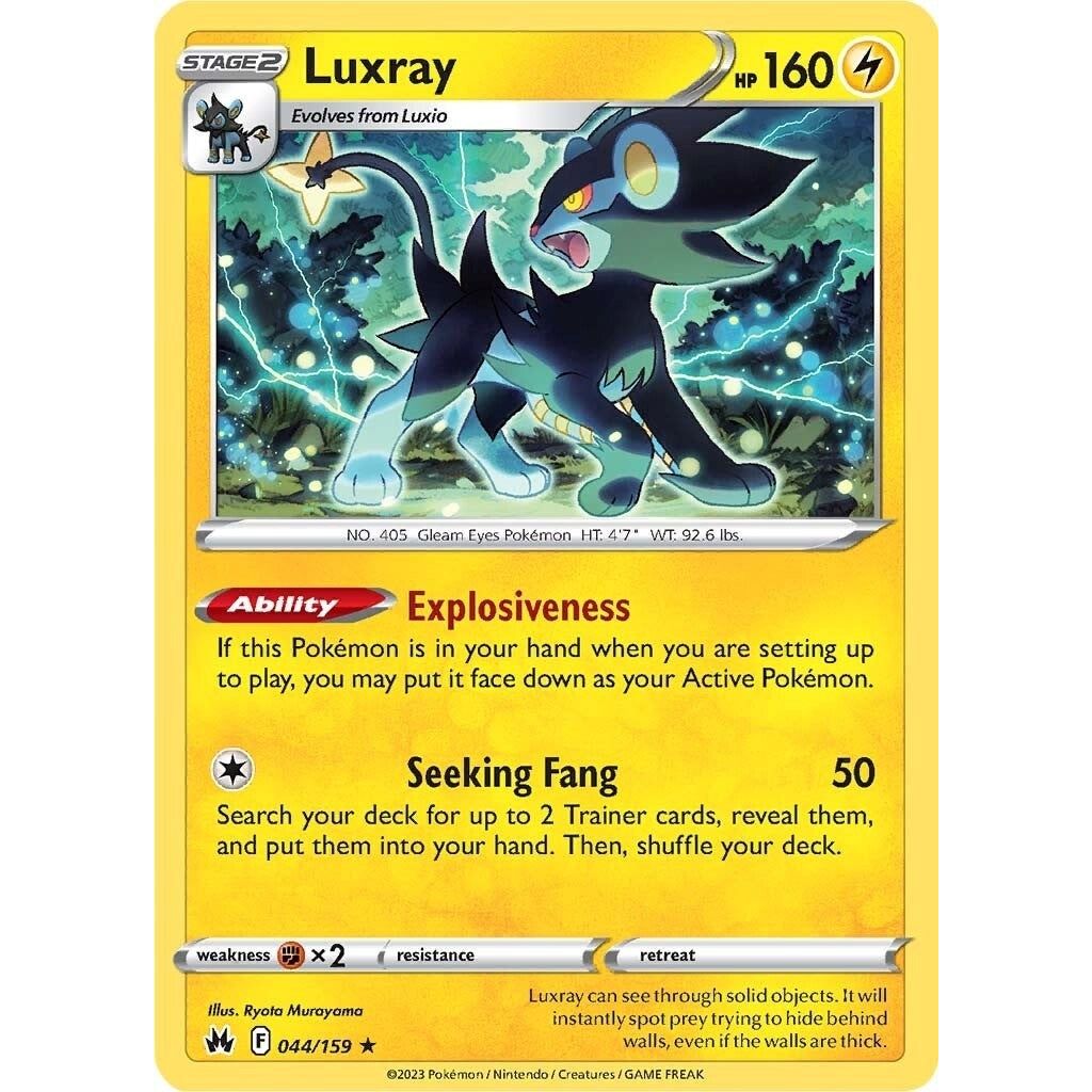 Image for Luxray (44) (044/159) (CRZ) - Pokemon
