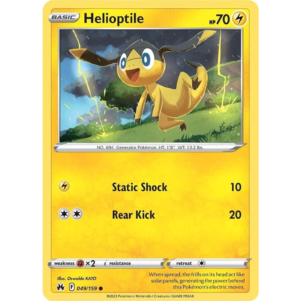 Image for Helioptile (049/159) (CRZ) - Pokemon