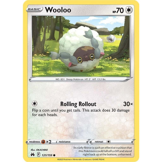 Image for Wooloo (121/159) (CRZ) - Pokemon