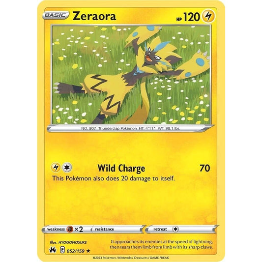Image for Zeraora (052/159) (CRZ) - Pokemon