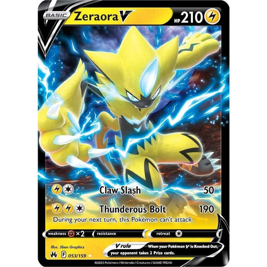 Image for Zeraora V (053/159) (CRZ) - Pokemon