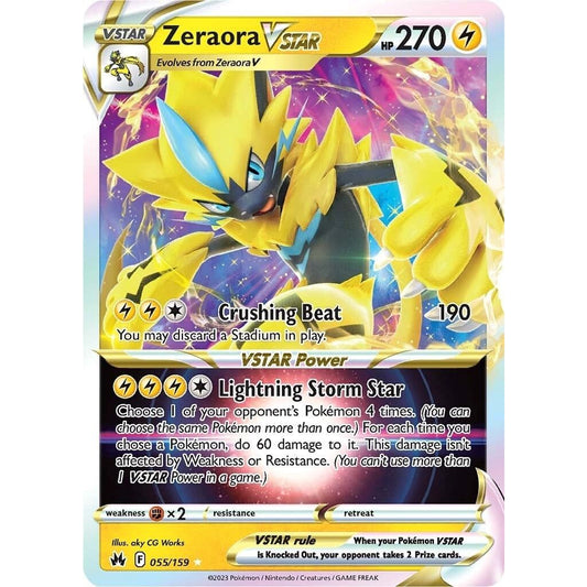 Image for Zeraora VSTAR (055/159) (CRZ) - Pokemon