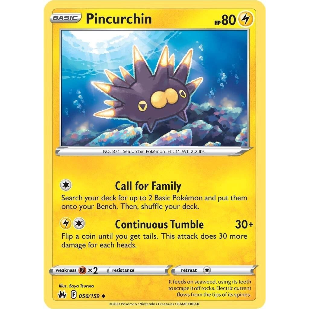 Image for Pincurchin (056/159) (CRZ) - Pokemon