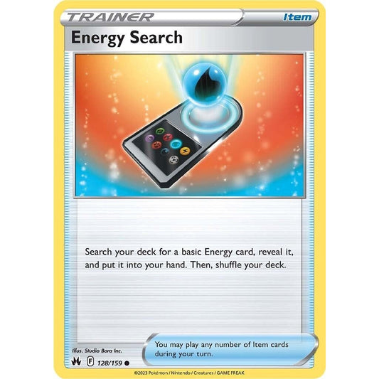 Image for Energy Search (128/159) (CRZ) - Pokemon
