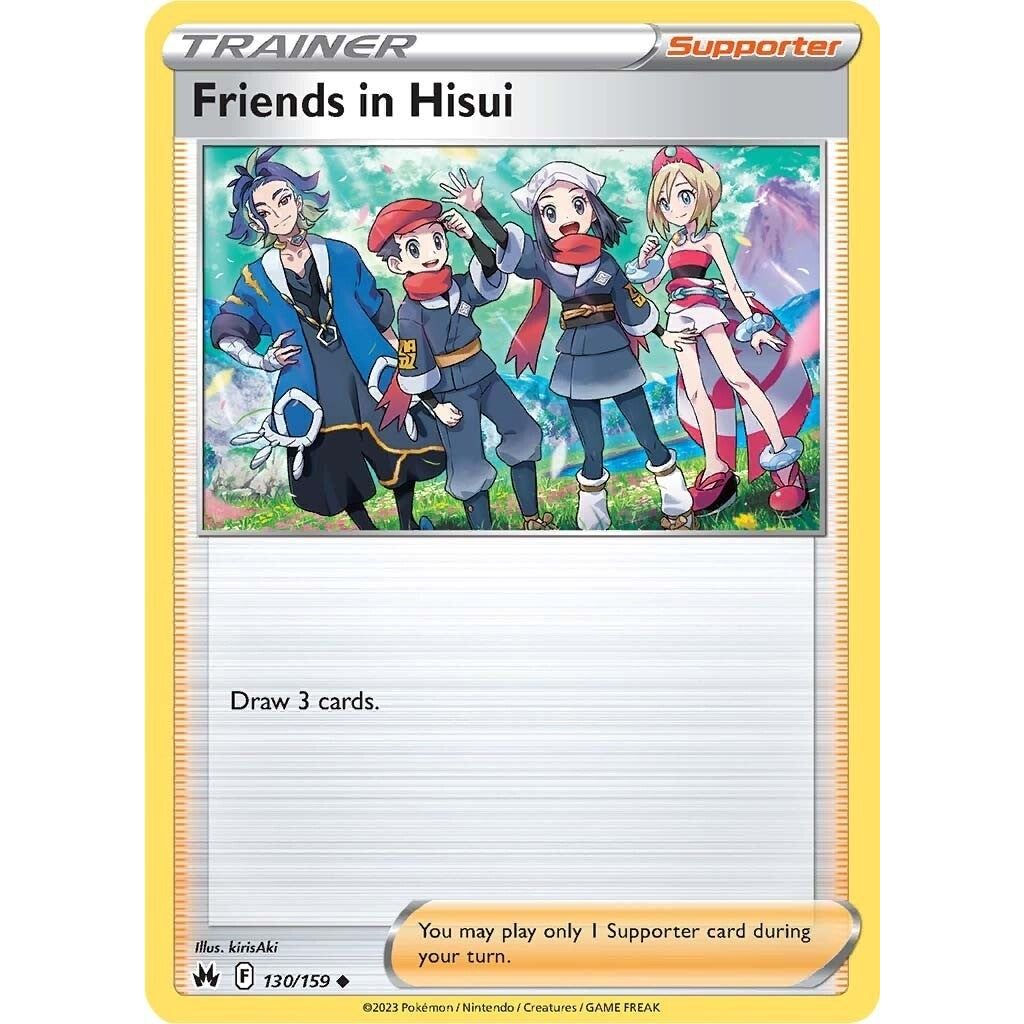 Image for Friends in Hisui (130/159) (CRZ) - Pokemon
