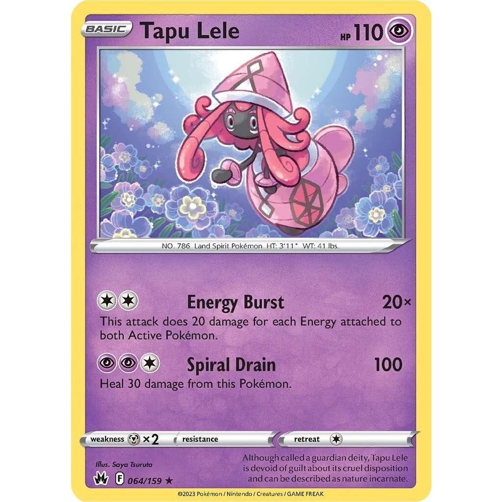 Image for Tapu Lele (064/159) (CRZ) - Pokemon