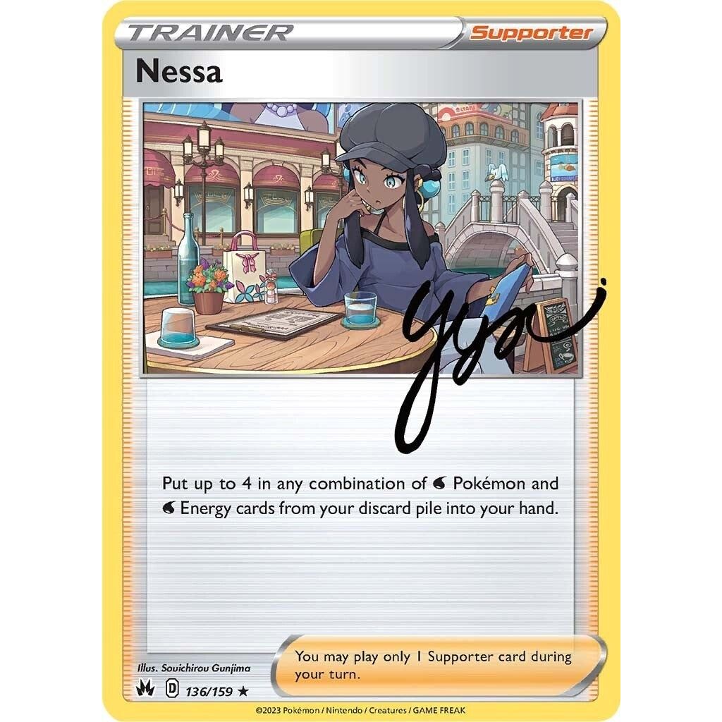 Image for Nessa (136/159) (CRZ) - Pokemon