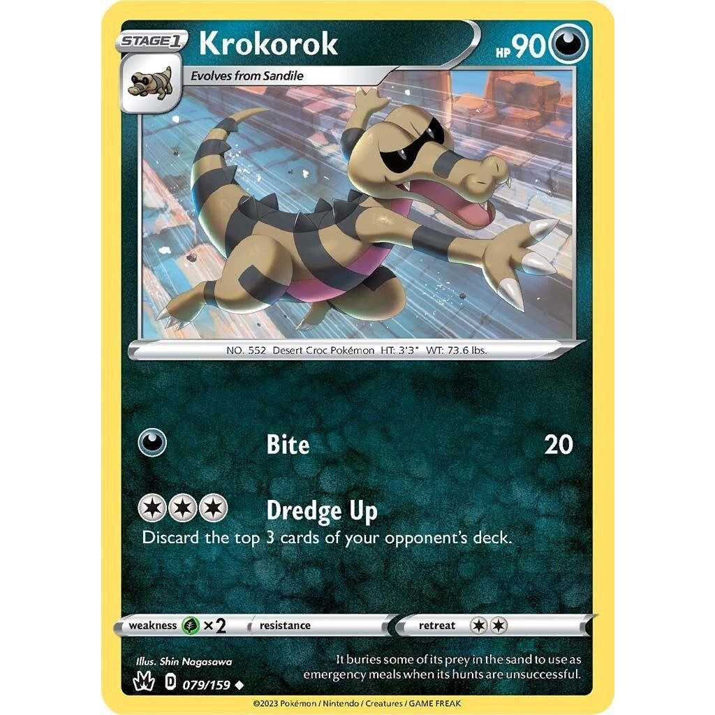 Image for Krokorok (079/159) (CRZ) - Pokemon