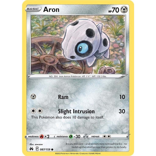 Image for Aron (087/159) (CRZ) - Pokemon
