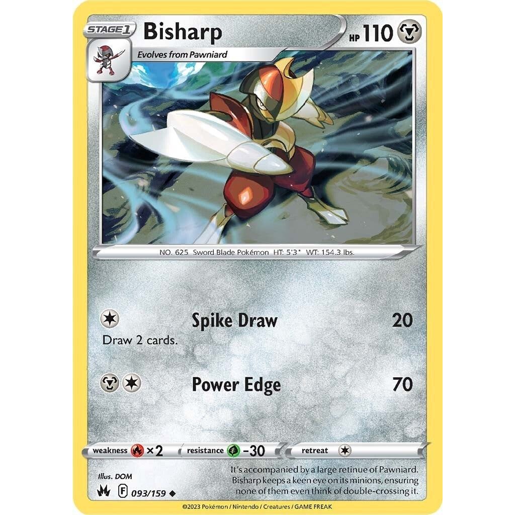 Image for Bisharp (093/159) (CRZ) - Pokemon