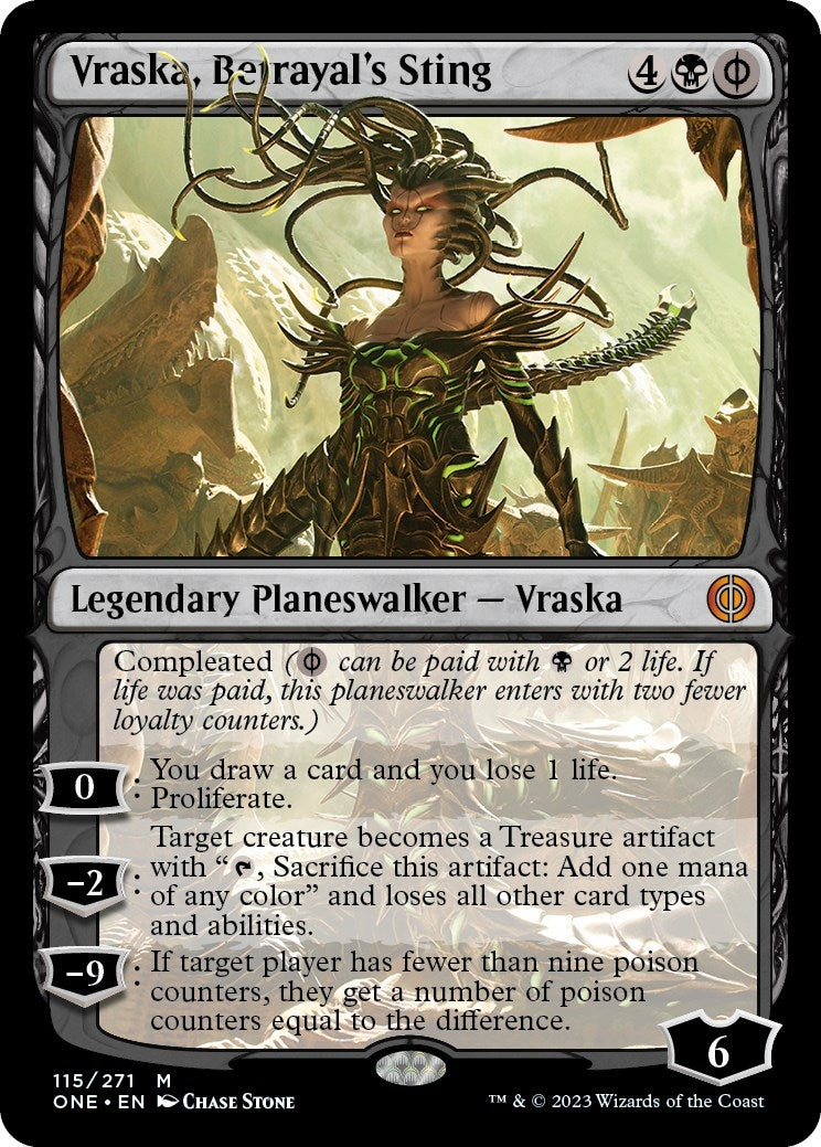 Vraska, Betrayal's Sting (115) (ONE)