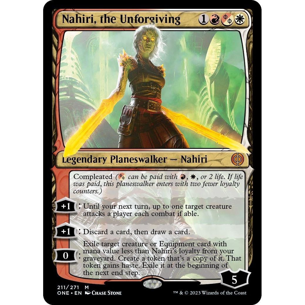 Image for Nahiri, the Unforgiving (211) (ONE) - Magic: The Gathering