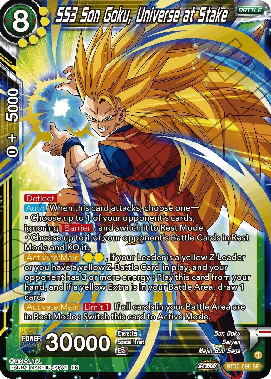 Image for SS3 Son Goku, Universe at Stake (BT20-095) (DBS-B20) - Dragon Ball Super: Masters