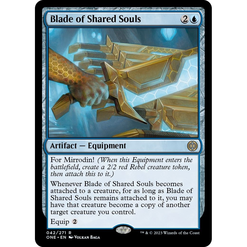 Image for Blade of Shared Souls (42) (ONE) - Magic: The Gathering