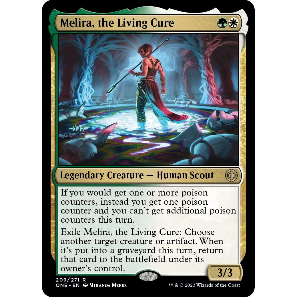 Image for Melira, the Living Cure (209) (ONE) - Magic: The Gathering