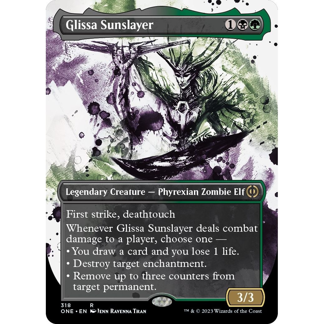 Image for Glissa Sunslayer (Showcase) (318) (ONE) - Magic: The Gathering