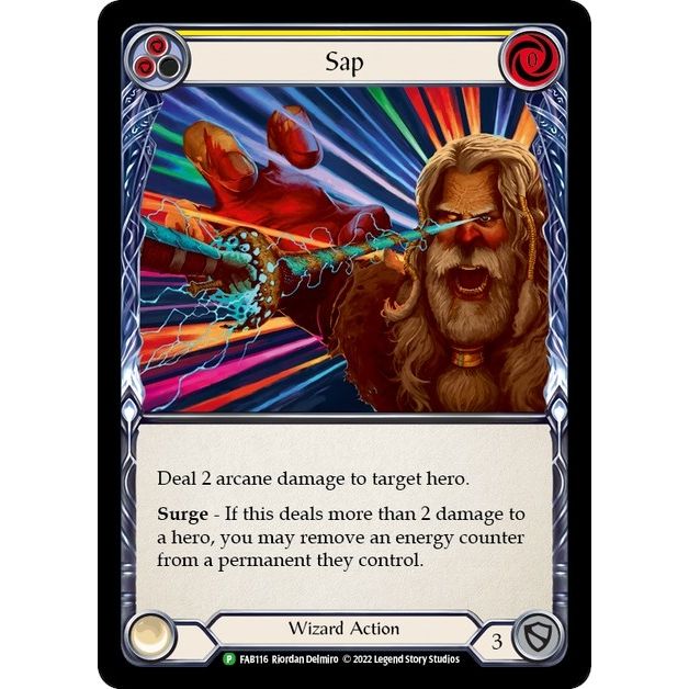 Image for Sap (Yellow) - FAB116 (FAB116) (PR) - Flesh and Blood TCG