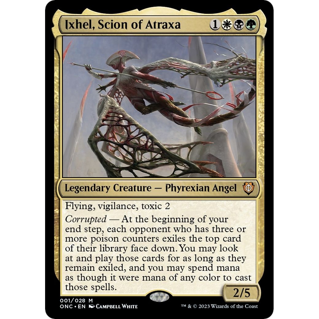 Image for Ixhel, Scion of Atraxa (1) (ONC) - Magic: The Gathering