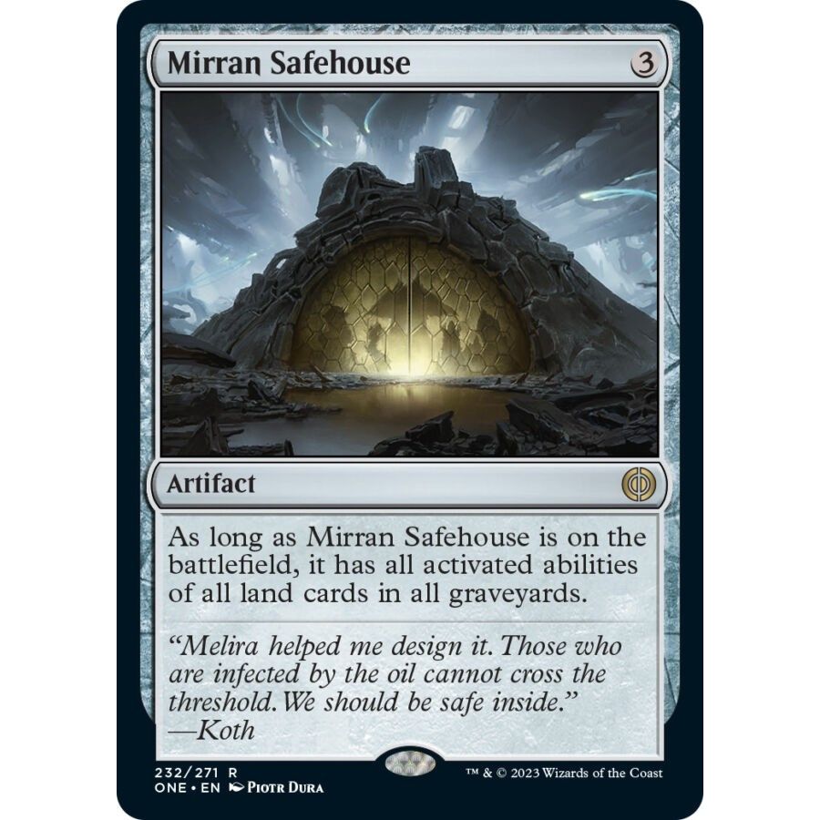 Image for Mirran Safehouse (232) (ONE) - Magic: The Gathering