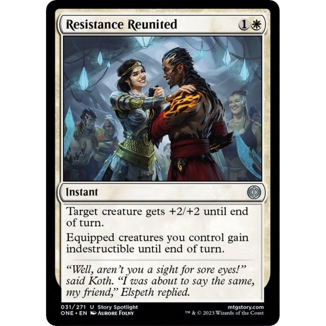 Image for Resistance Reunited (31) (ONE) - Magic: The Gathering