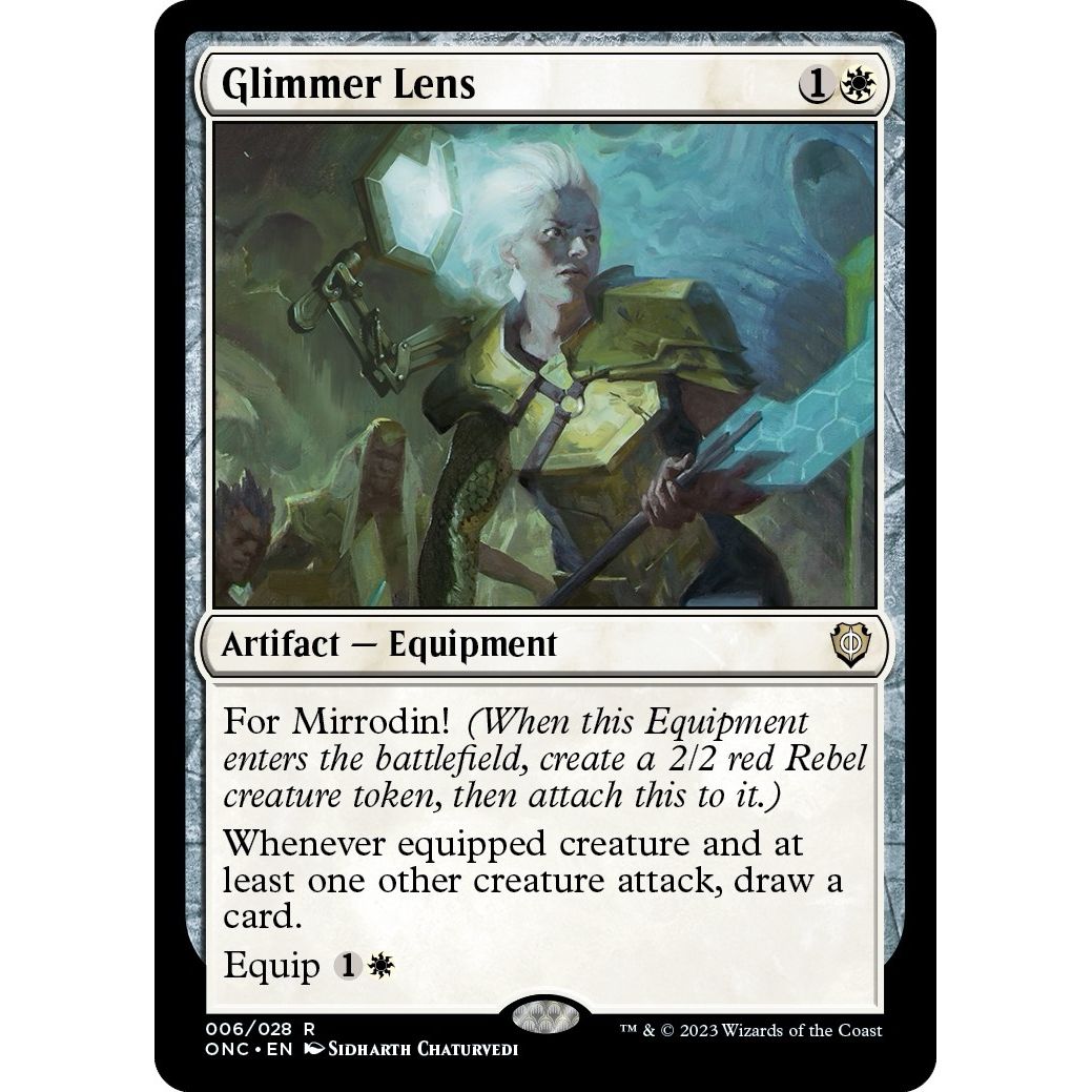 Image for Glimmer Lens (6) (ONC) - Magic: The Gathering