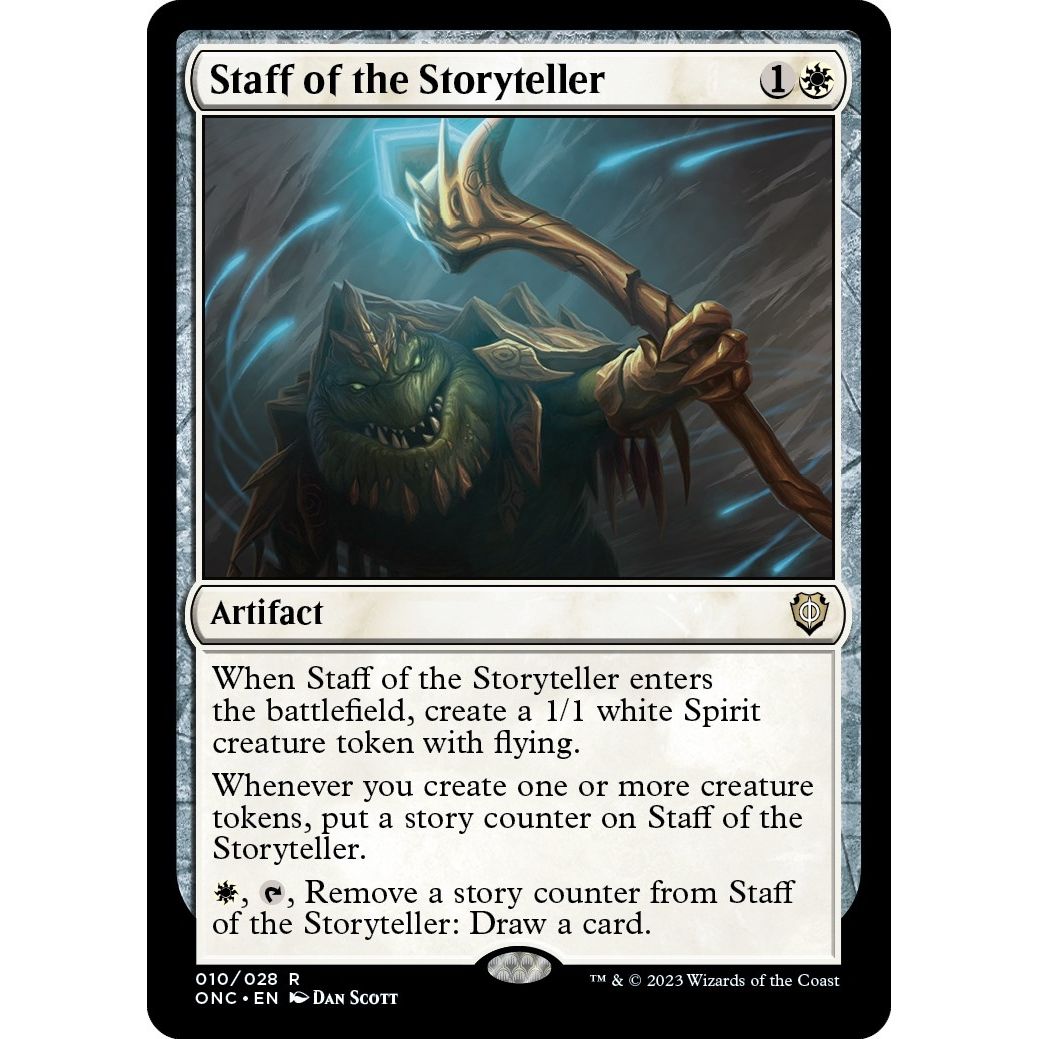 Image for Staff of the Storyteller (10) (ONC) - Magic: The Gathering