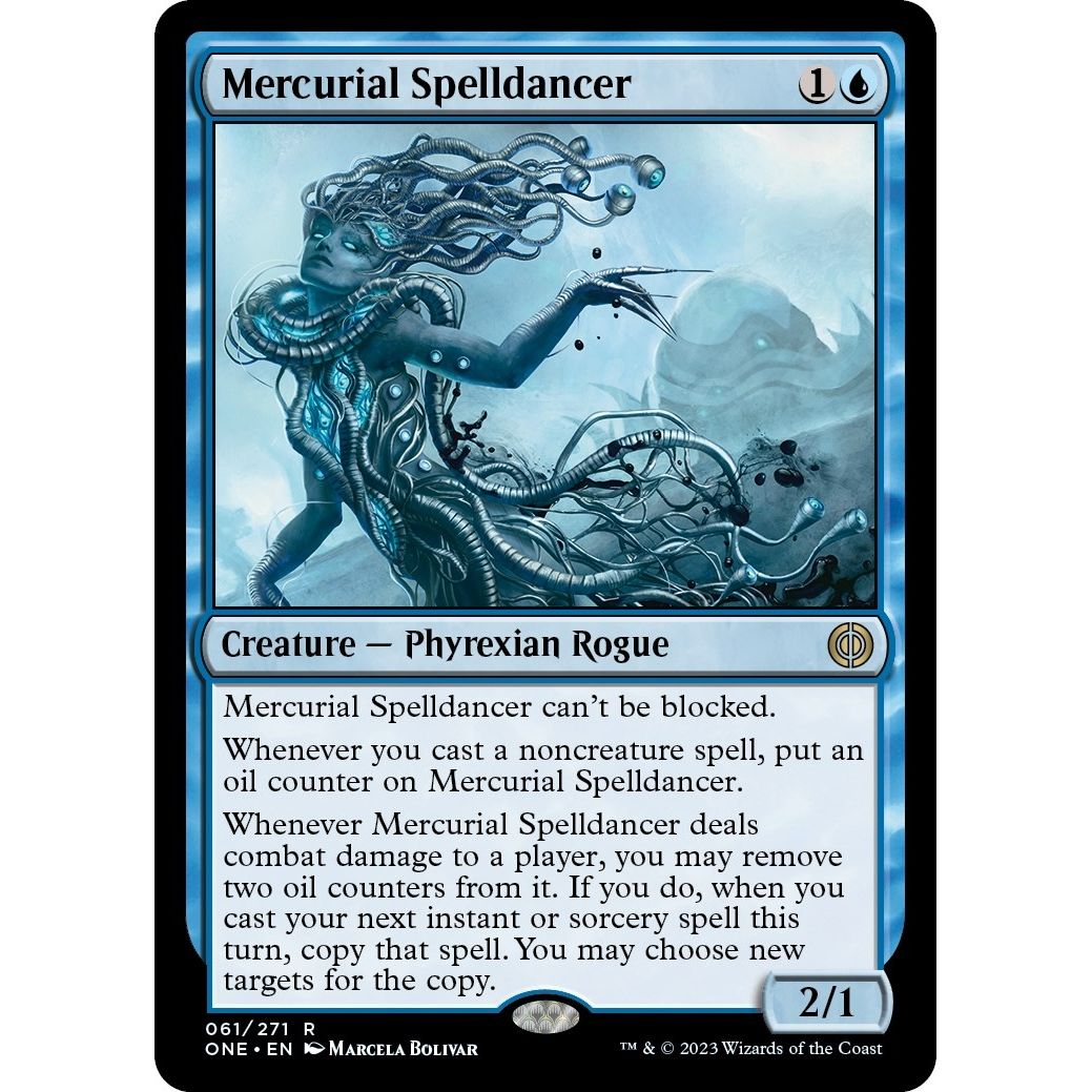 Image for Mercurial Spelldancer (61) (ONE) - Magic: The Gathering