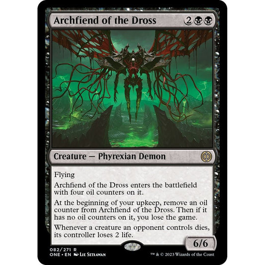 Image for Archfiend of the Dross (82) (ONE) - Magic: The Gathering