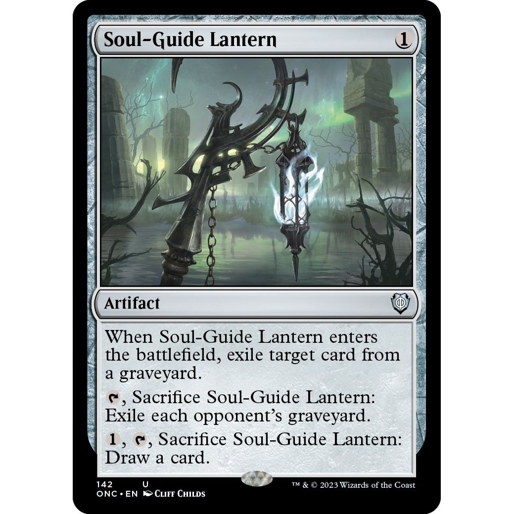 Image for Soul-Guide Lantern (142) (ONC) - Magic: The Gathering