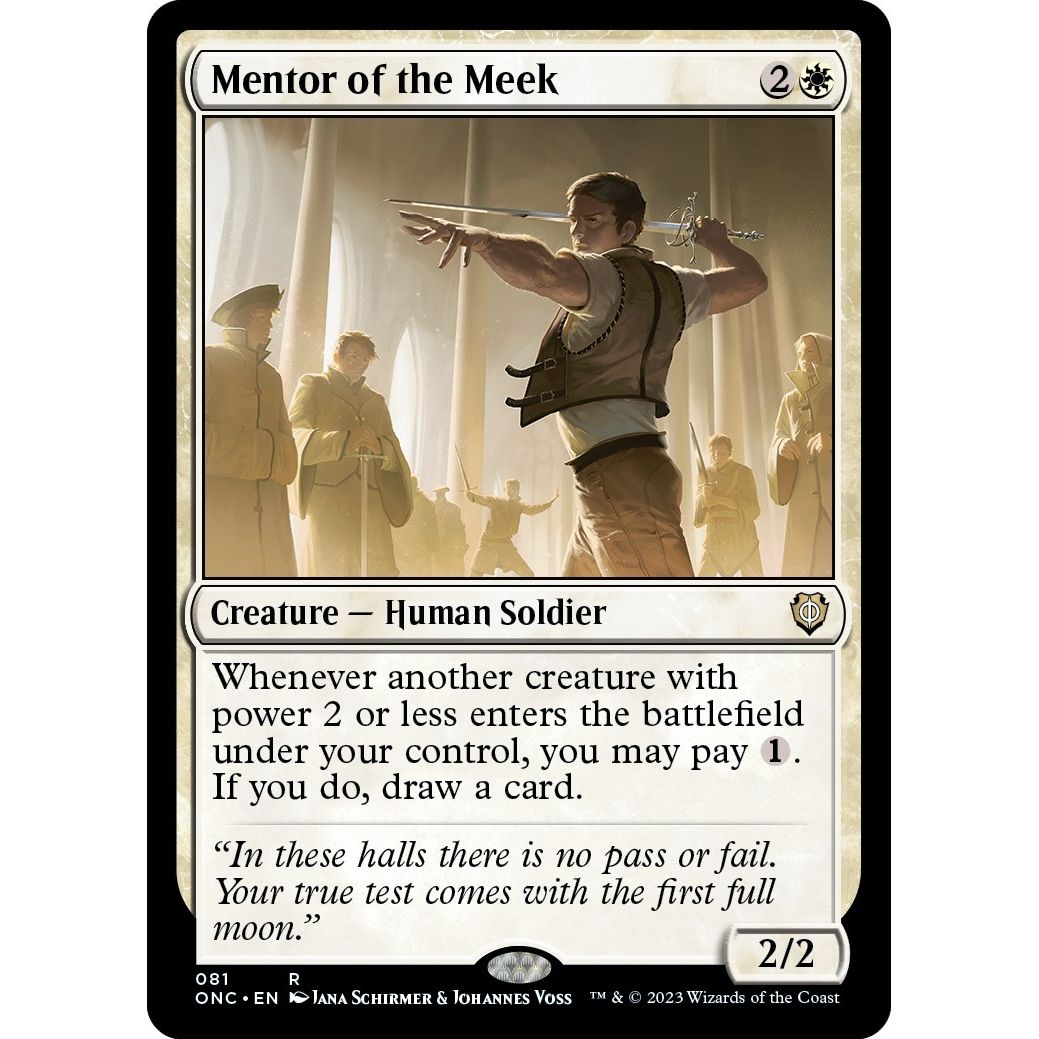 Image for Mentor of the Meek (81) (ONC) - Magic: The Gathering
