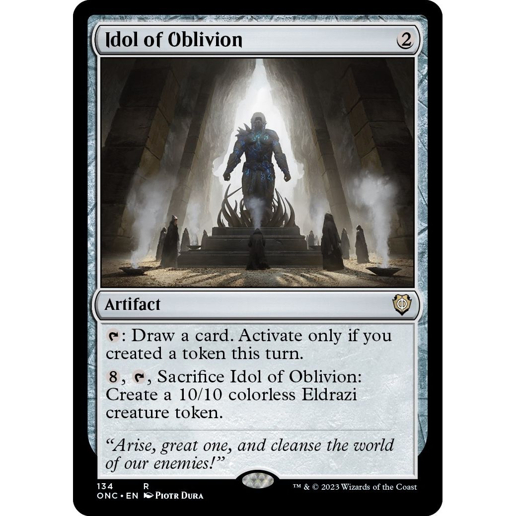 Image for Idol of Oblivion (134) (ONC) - Magic: The Gathering