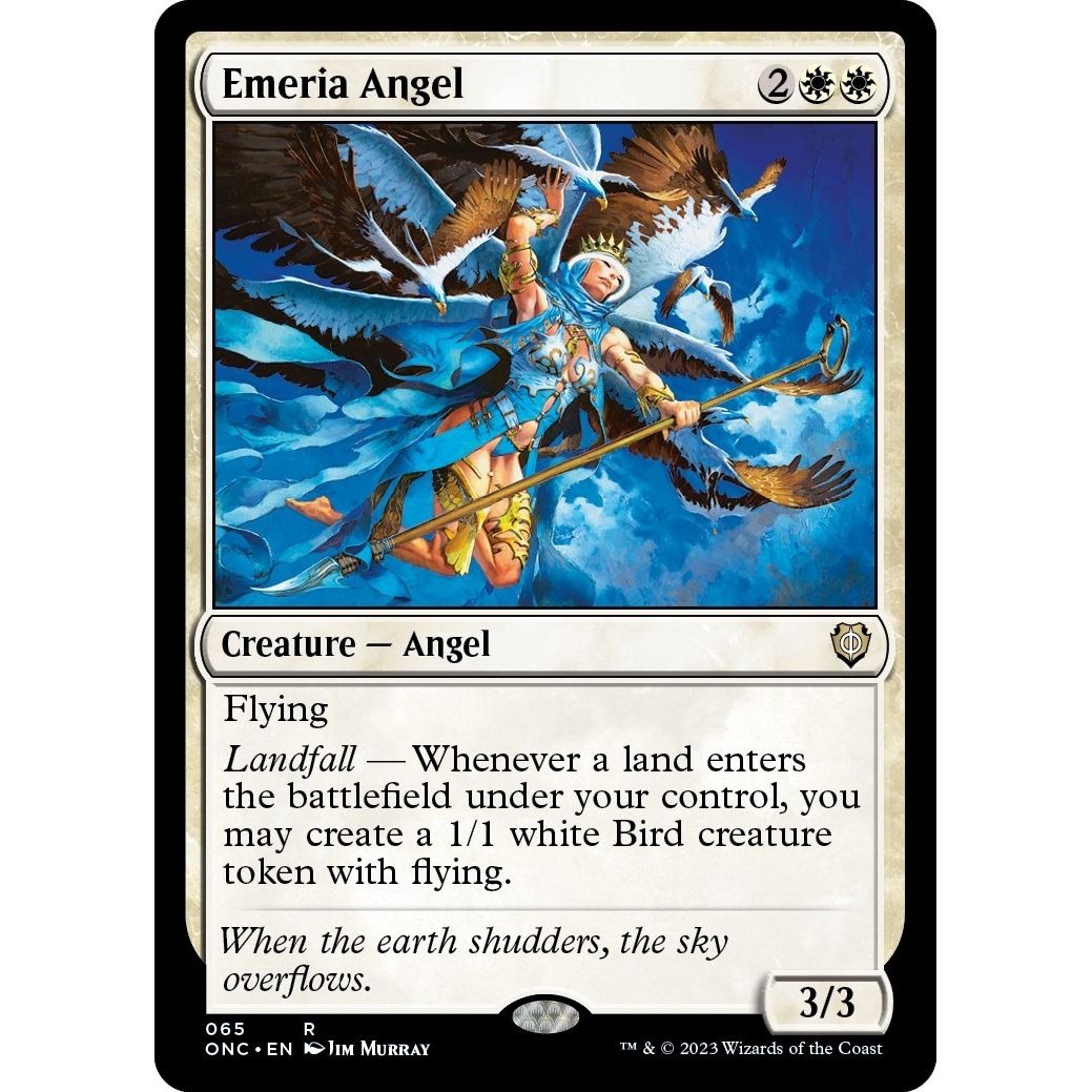 Image for Emeria Angel (65) (ONC) - Magic: The Gathering