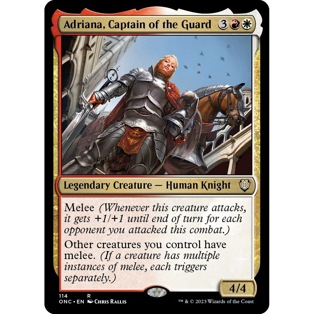 Image for Adriana, Captain of the Guard (114) (ONC) - Magic: The Gathering