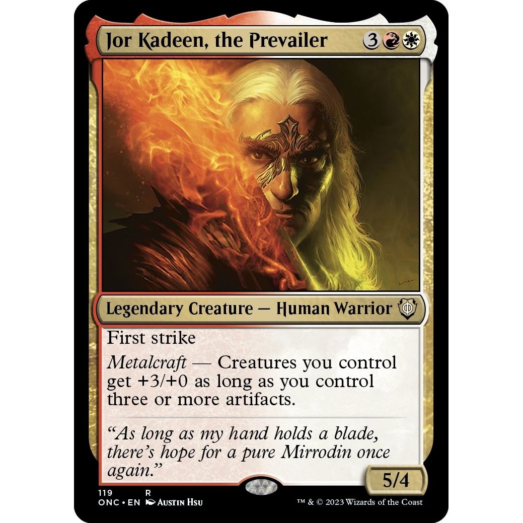 Image for Jor Kadeen, the Prevailer (119) (ONC) - Magic: The Gathering