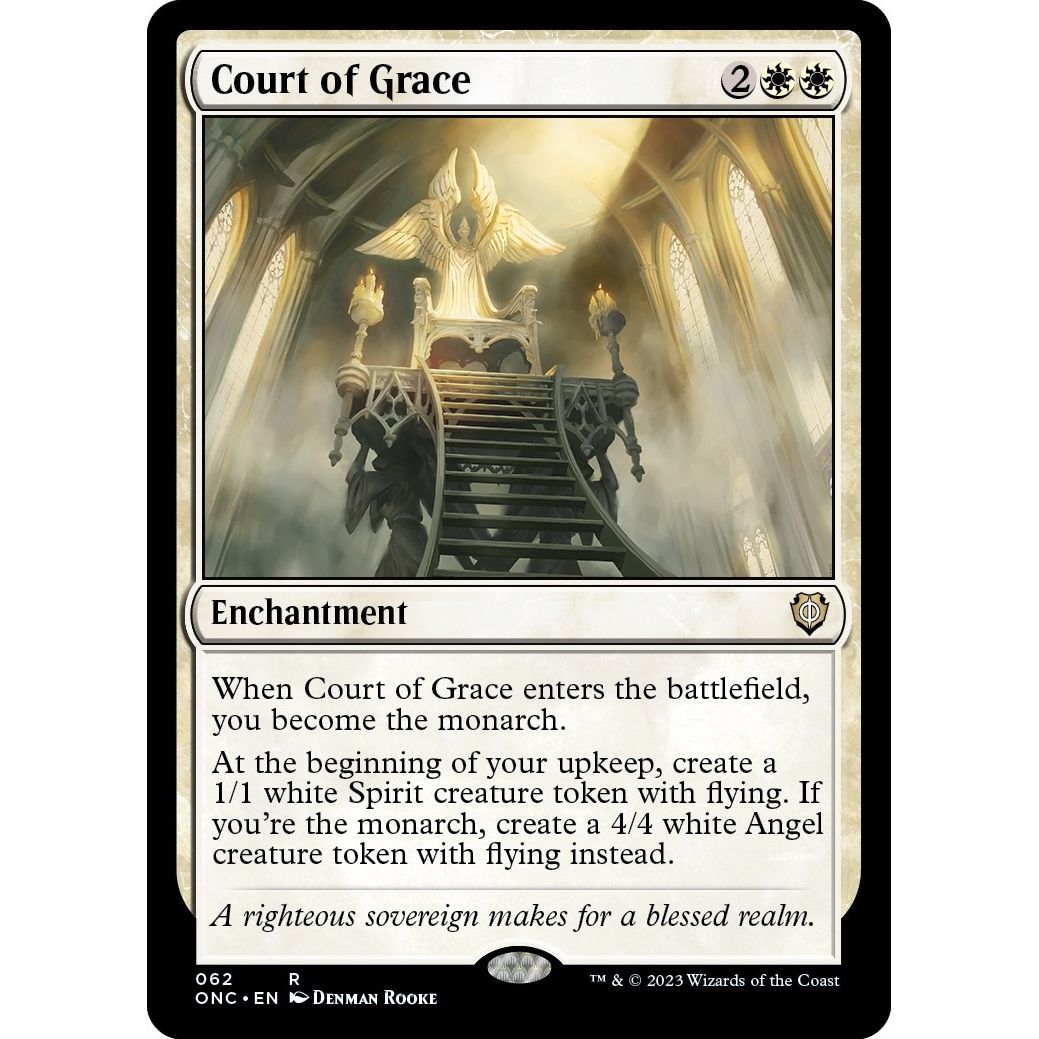 Image for Court of Grace (62) (ONC) - Magic: The Gathering