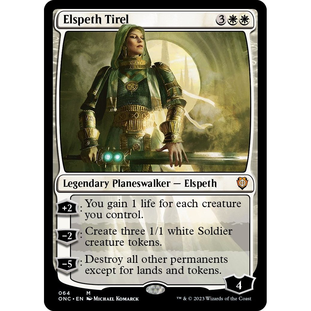 Image for Elspeth Tirel (64) (ONC) - Magic: The Gathering
