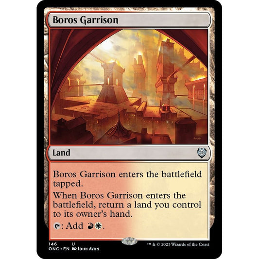Image for Boros Garrison (146) (ONC) - Magic: The Gathering