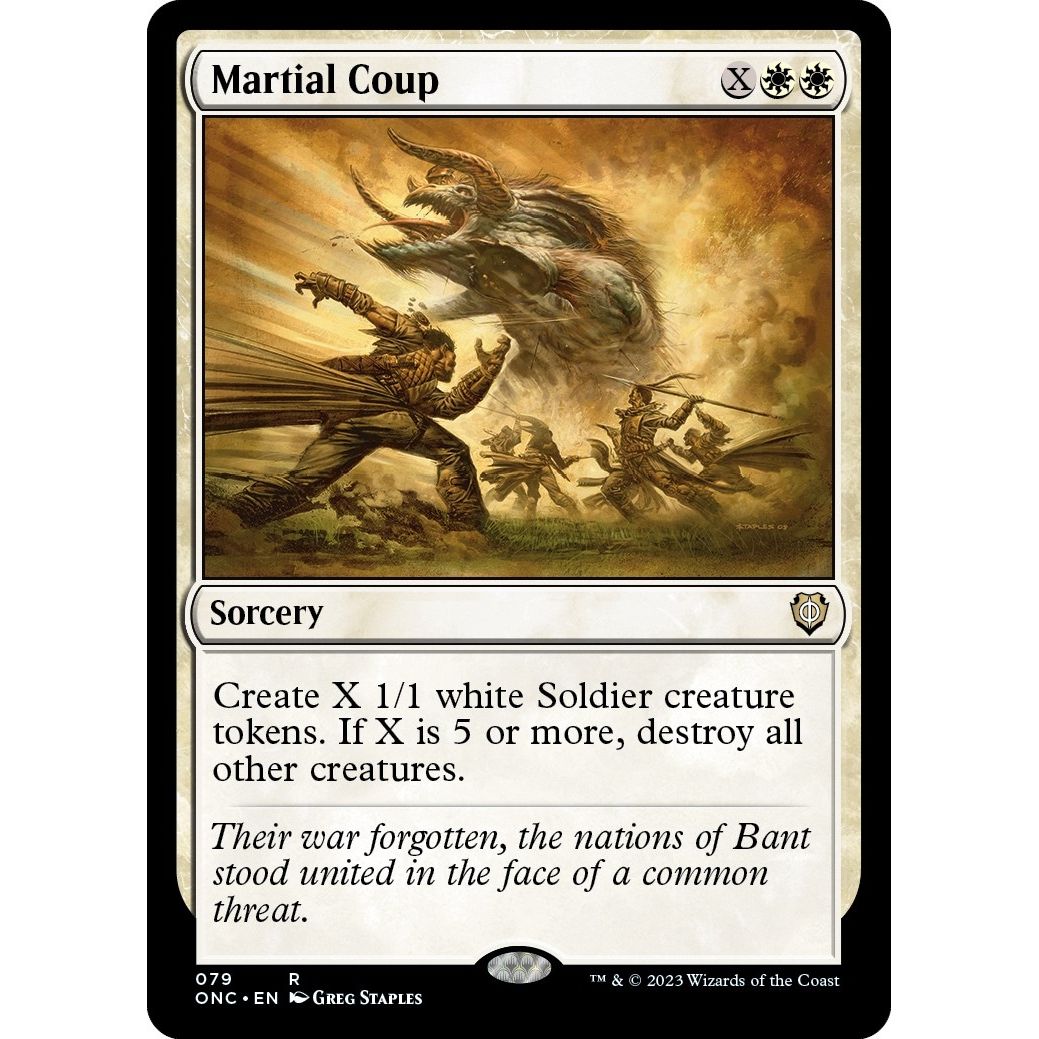 Image for Martial Coup (79) (ONC) - Magic: The Gathering