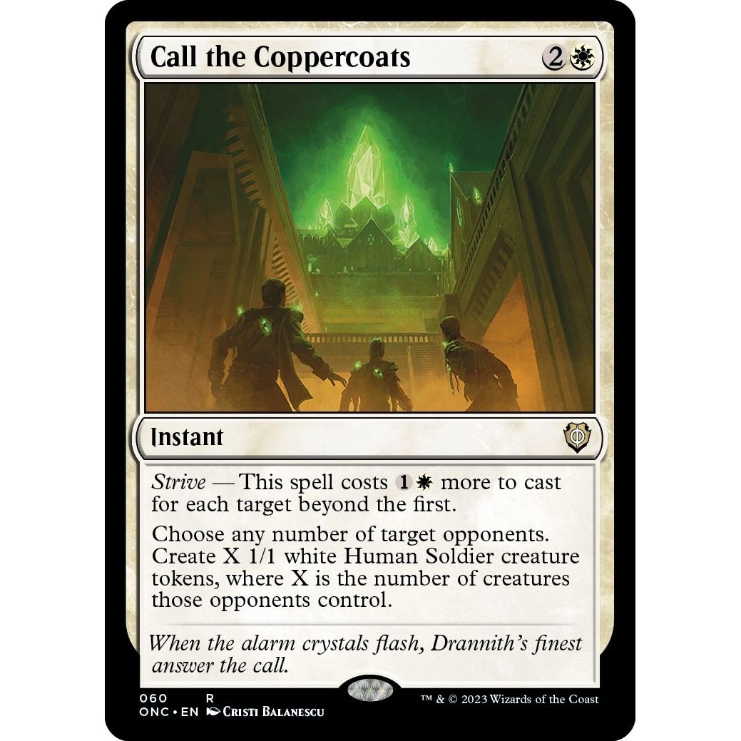 Image for Call the Coppercoats (60) (ONC) - Magic: The Gathering