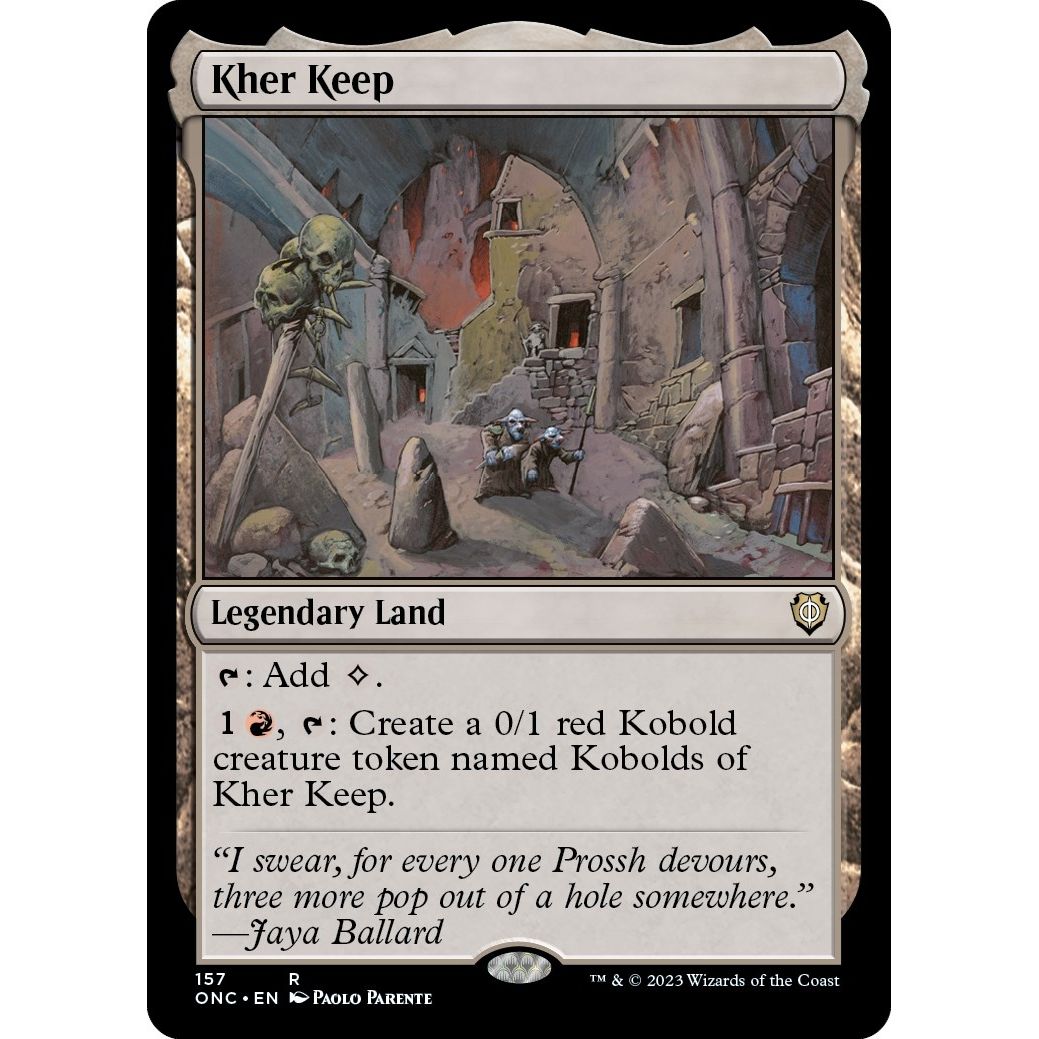 Image for Kher Keep (157) (ONC) - Magic: The Gathering