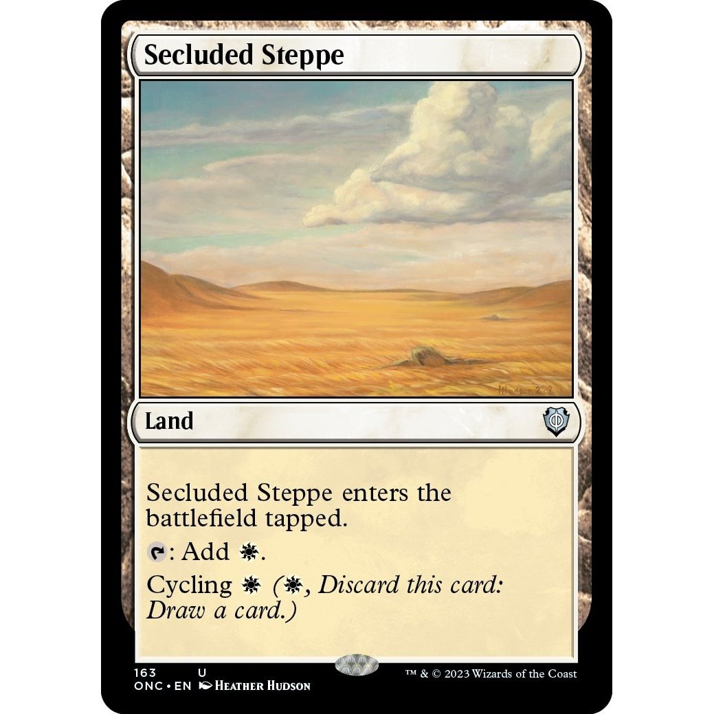 Image for Secluded Steppe (163) (ONC) - Magic: The Gathering