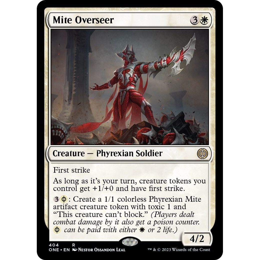Image for Mite Overseer (404) (ONE) - Magic: The Gathering