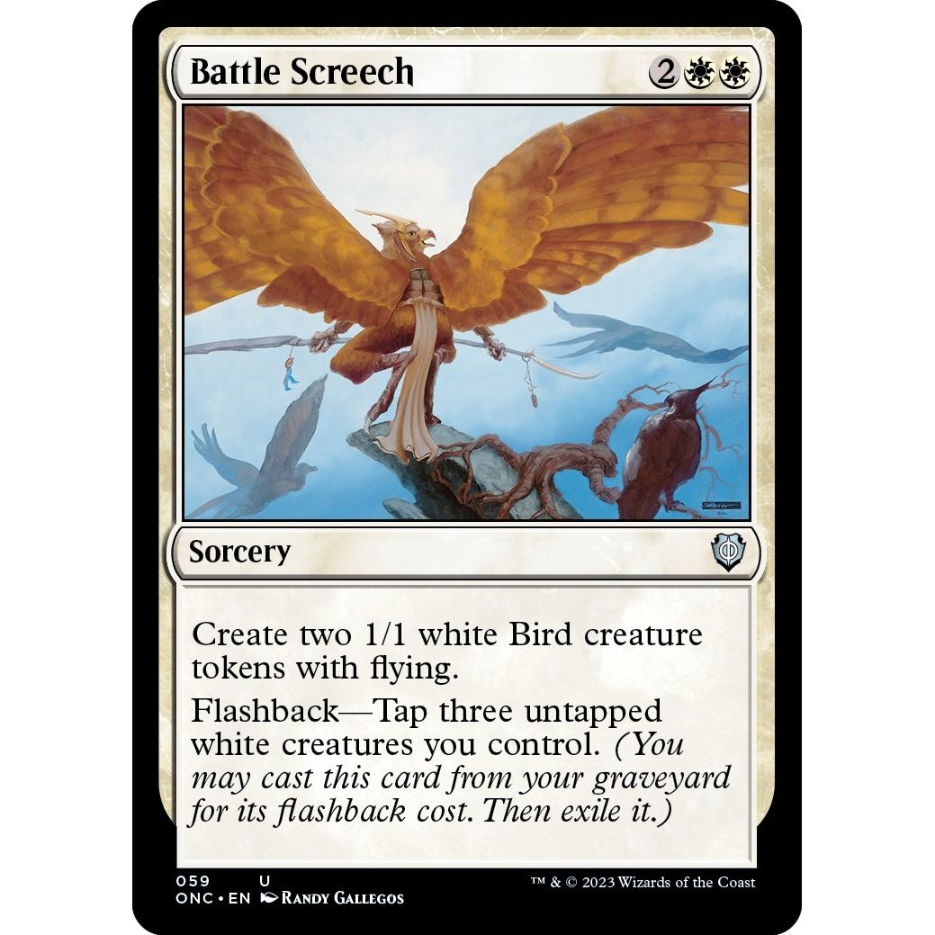 Image for Battle Screech (59) (ONC) - Magic: The Gathering